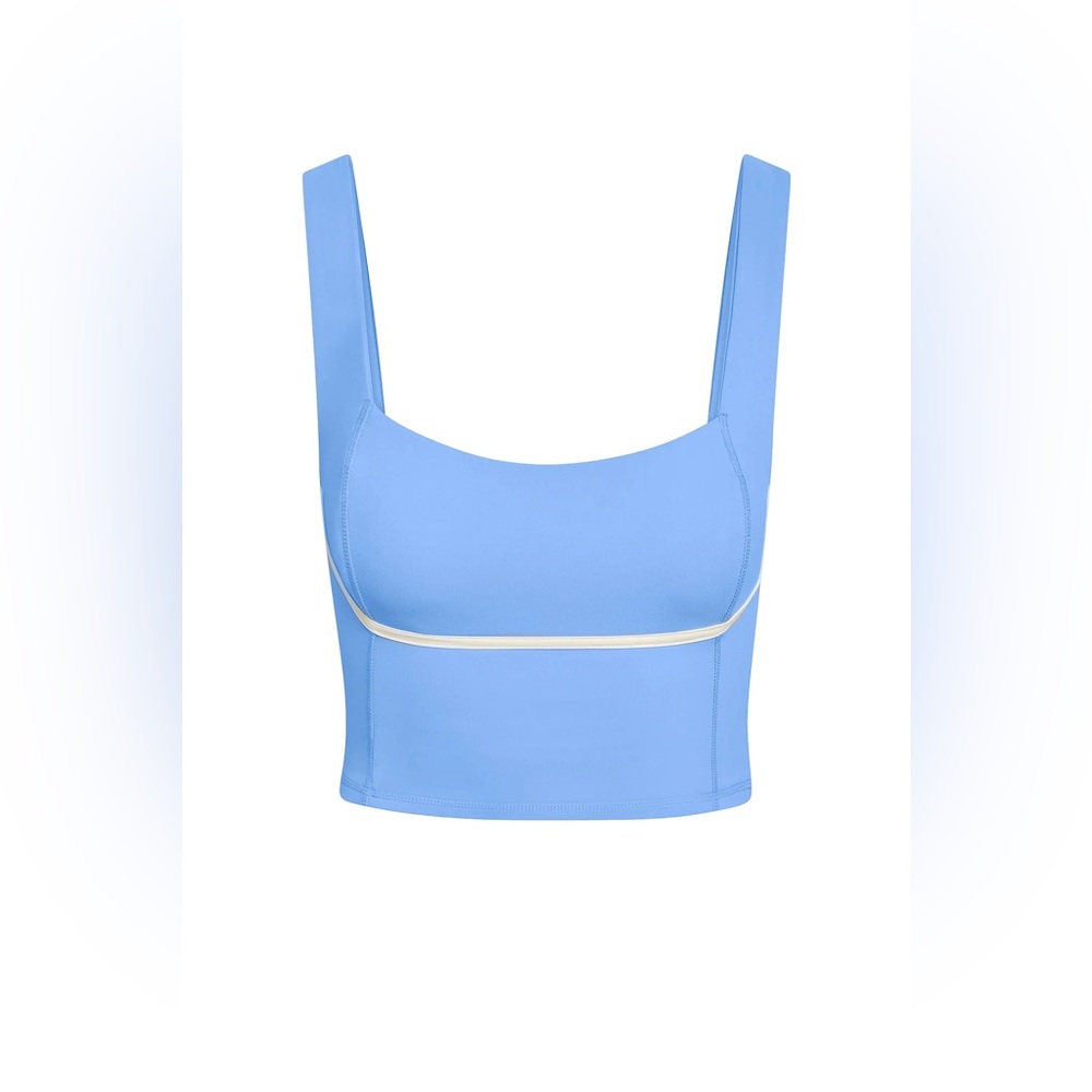 Monday Swimwear Blue and White Tank Top - Picture 7 of 8